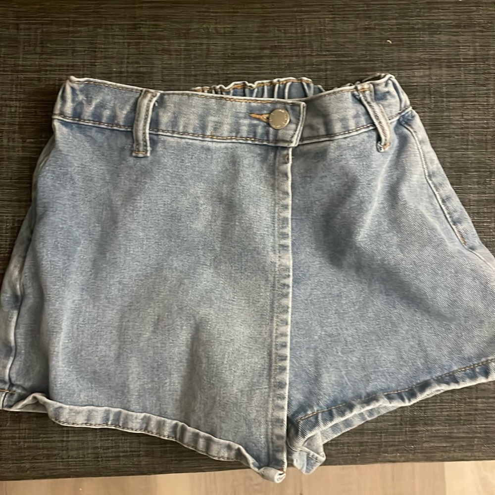 Girls Denim Skort
